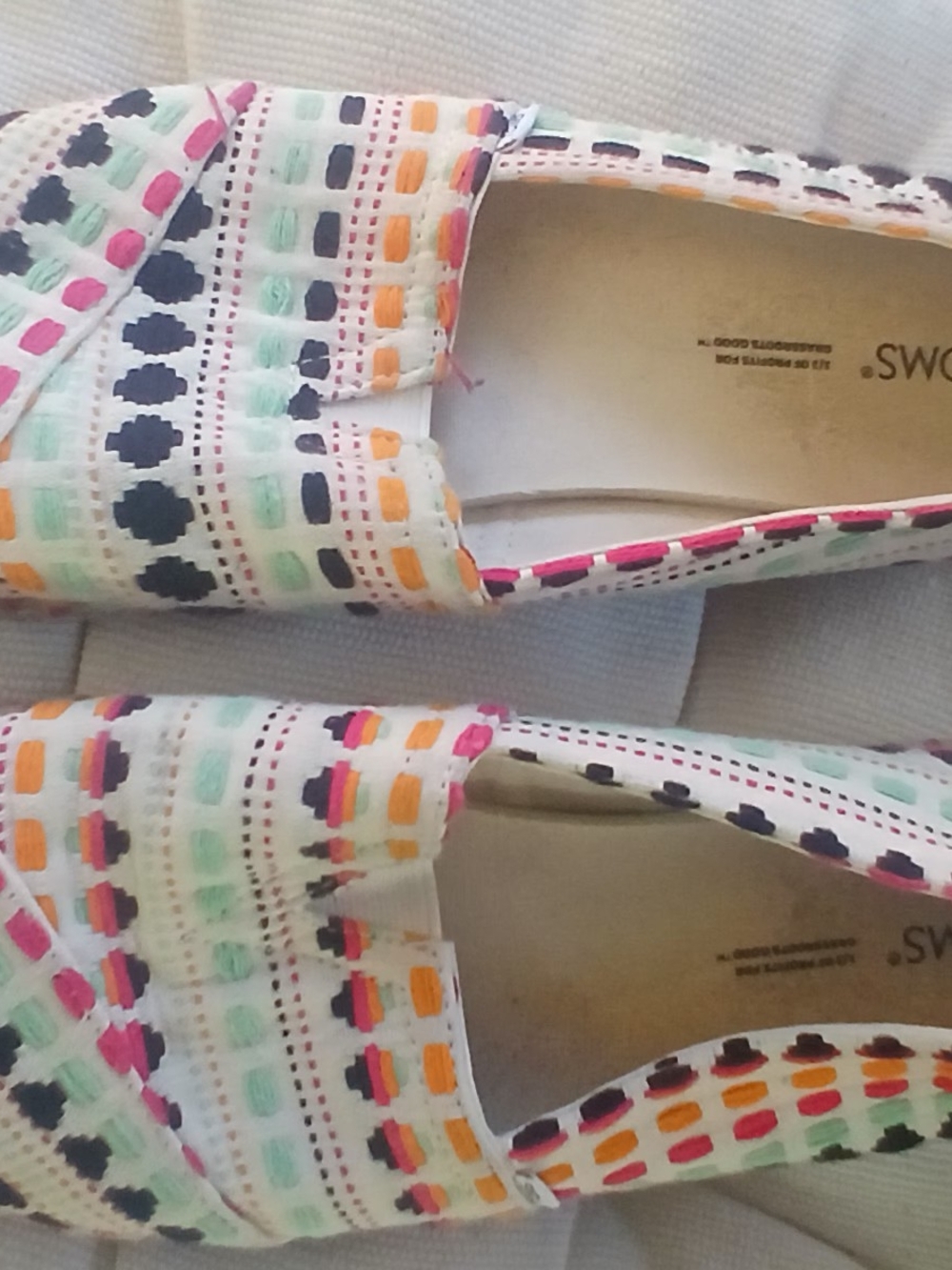 Toms Women's ALPARGATA Rope Espadrilles  Sz 10